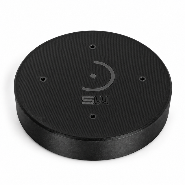 Black dust cap photographed separately